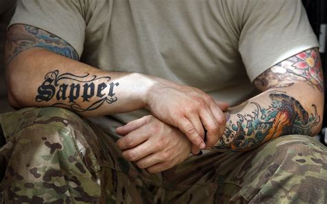 army recruiter tougher tattoo rules bring fewer but better recruits tattoos for guys
