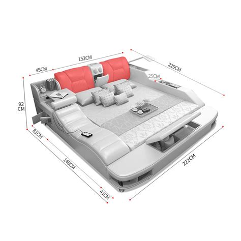 เตียงมัลติฟังก์ชั่น 011 - High-Tech Bed Furniture