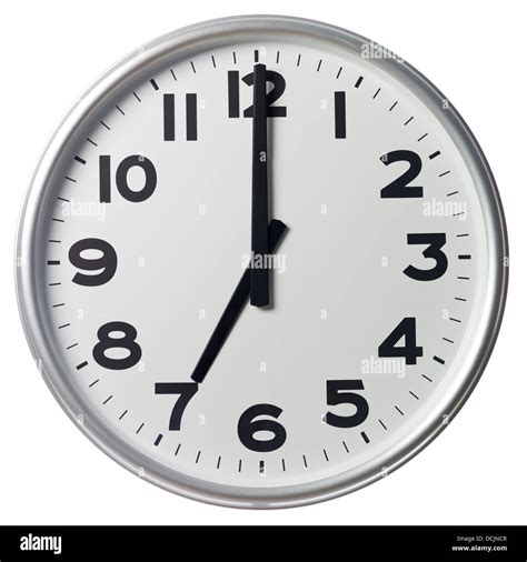 Seven Oclock Cut Out Stock Images And Pictures Alamy
