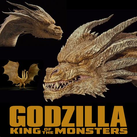 Artstation Godzilla Vs King Ghidorah Godzilla King Of