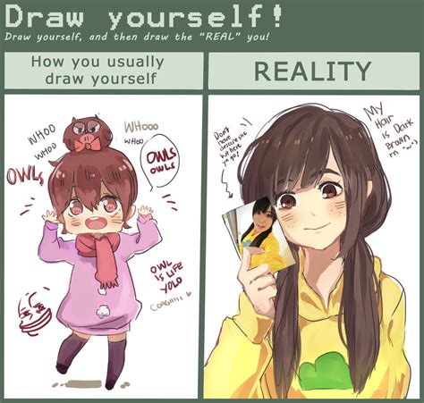 Draw Yourself By Hakamii On Deviantart