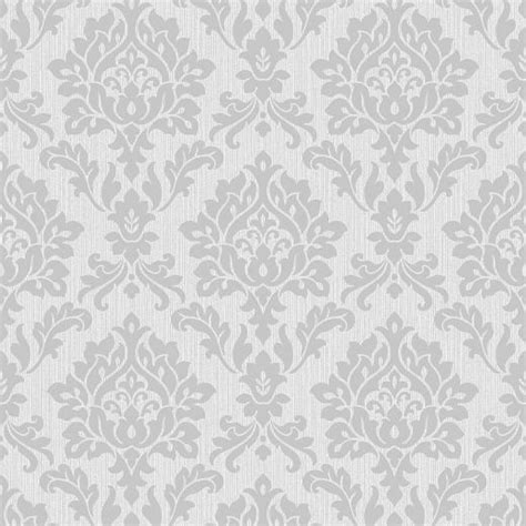 Free Download Love Wallpaper Shimmer Damask Wallpaper Soft Grey Silver