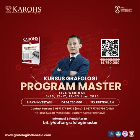 Grafologi Cmha Master Online Juni 2023 1 Lkp Grafologi Indonesia