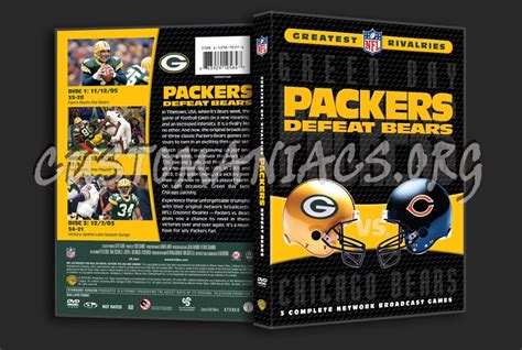 Nfl Greatest Rivalries Green Bay Packers Defeat Bears Dvd Cover Dvd