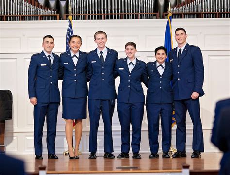 Six Us Air Force Rotc Cadets Commissioned During Annual Ceremony