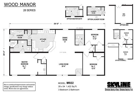 Wood Manor M922 By Skyline Homes