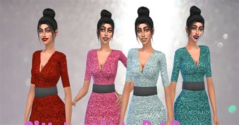 The Sims 4 Glitter Dress