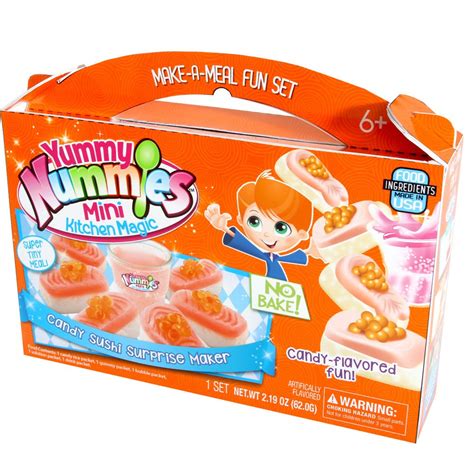Yummy Nummies Make A Meal Fun Set Candy Sushi Surpise Maker Buy