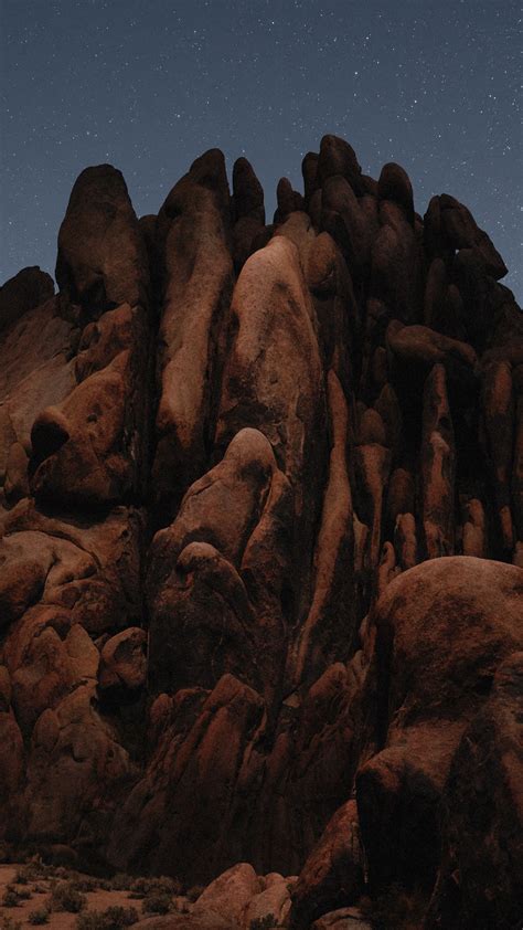 1440x2560 Macos Mojave Stock Desert Rock Mountains 5k Samsung Galaxy S6