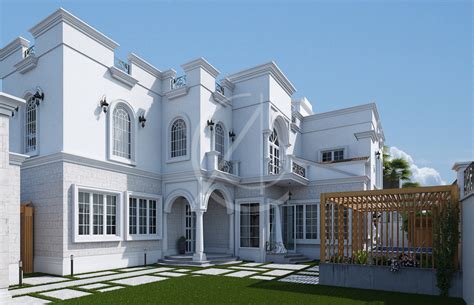 Classic Saudi Arabian Villa Exterior Design Architizer