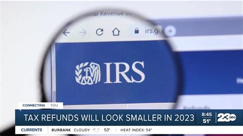 Tax Refunds Expected To Be Smaller In 2023