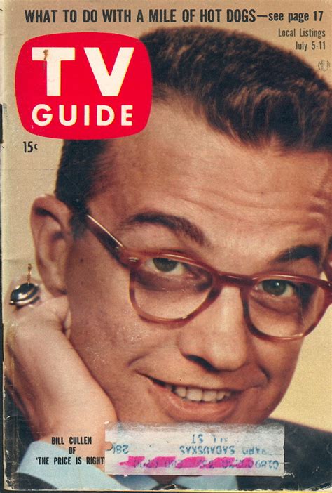Tv Guide 275 July 5 1958 Bill Cullen Of Nbcs The Pric Flickr