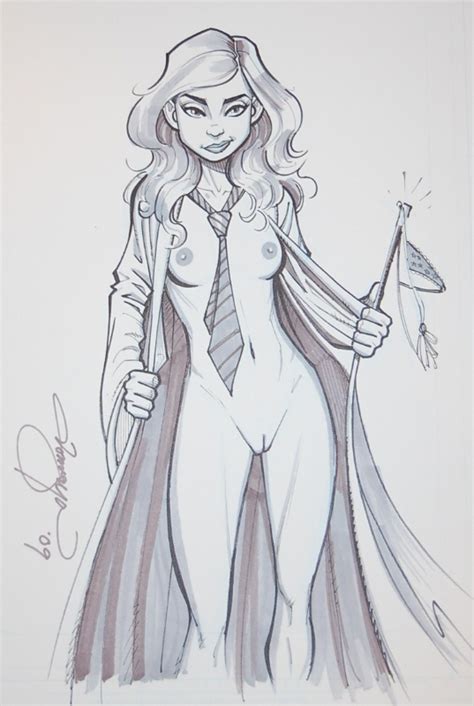 Rule 34 Harry Potter Hermione Granger Monochrome Nipples Pussy Thong