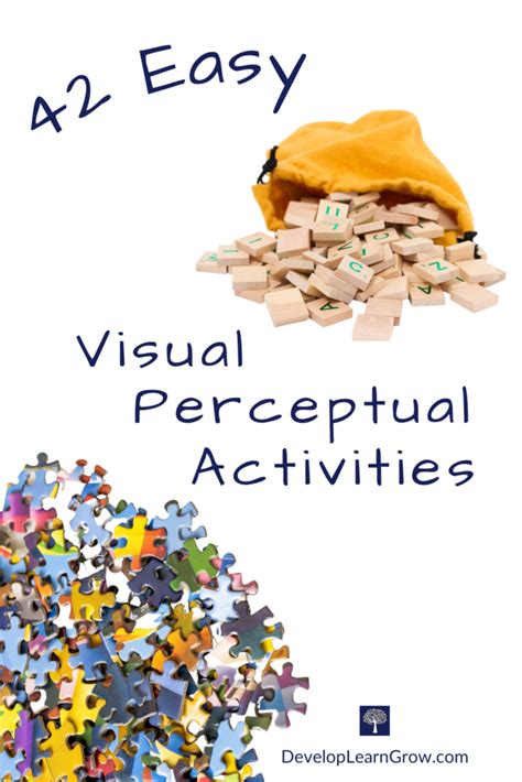 42 Easy Visual Perceptual Activities That Enhance Learning Develop