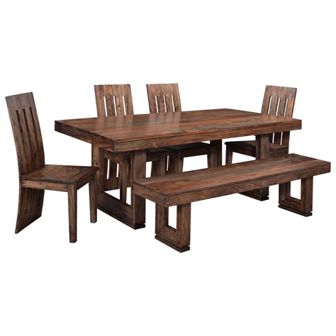 cc gilliam table  chair set  bench walkers furniture table