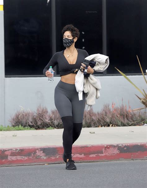 Nicole Murphy Sexy Body In Gym Outfit Out In Los Angeles Hot Celebs Home