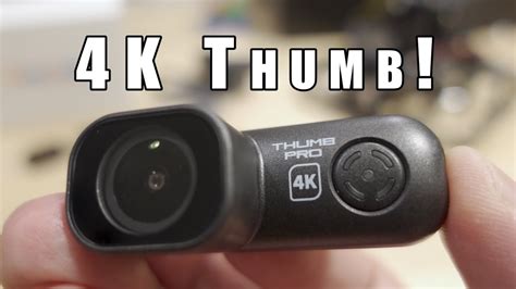RunCam Thumb PRO 4K 16g Camera Review YouTube