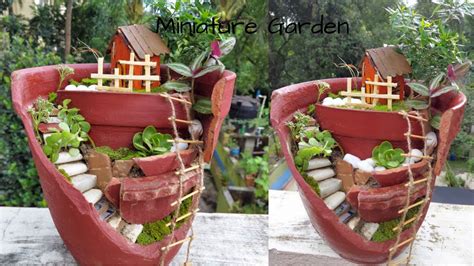 Easy Miniature Garden Making Ideas How To Make Miniature Fairy Garden