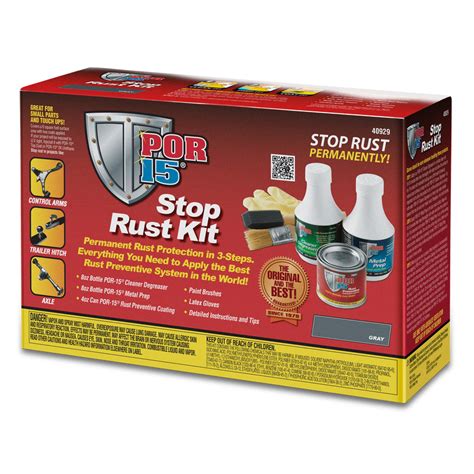 Por 15 Stop Rust Kit Surface Rust Repair Kit