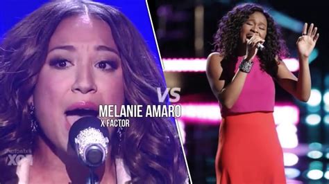 Who Sang It Better Contestants On The Voice X Factor American Idol Compete YouTube