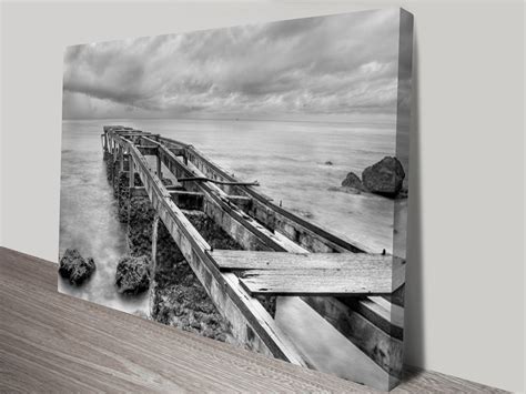 Old Pier With Images Black And White Artwork White Artwork Photo