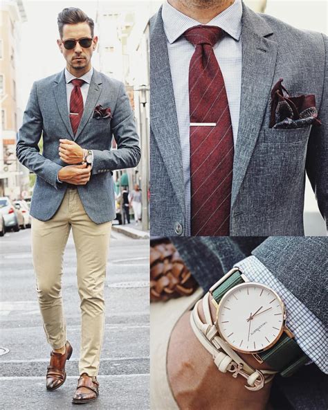 What My Boyfriend Wore Business Time In Blue And Burgundy Sunglasses