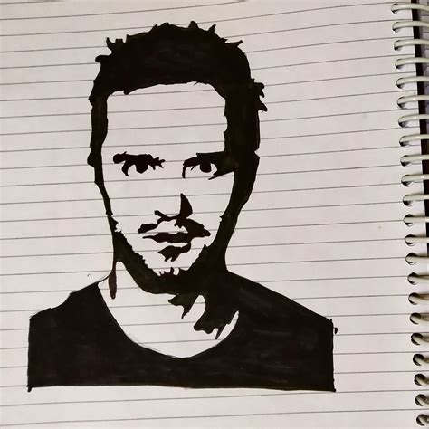 Jesse Pinkman From Breaking Bad My First Real Drawing Scorcese365