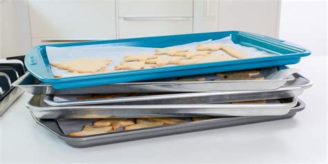 We're obsessed with these rimless, nonstick cookie sheets. The Best Baking Sheet | Best baking sheets, Best cookie ...