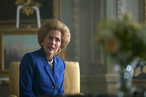 The Crown Gillian Anderson On Margaret Thatcher And Acting Opposite
