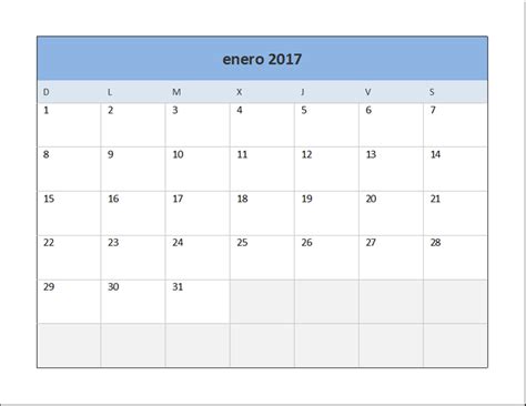 Calendario 2017 Para Imprimir Gratis Calendario Calendarios
