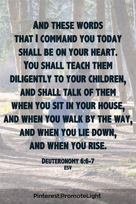 Teach Your Children The Way Of The Lord Teaching Peace Of God