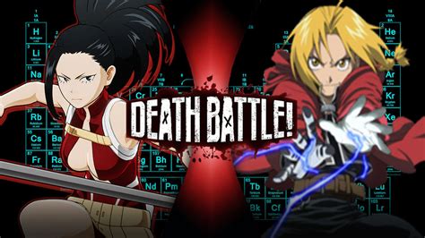 Death Battle Momo Yaoyorozu Vs Edward Elric By Smashpug64 On Deviantart