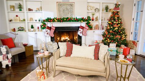 Decorated Living Room Zoom Background Download Free Christmas Zoom