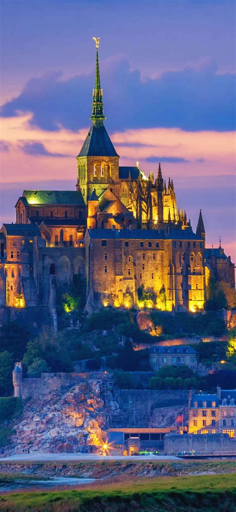 Abbey Wallpaper 4k Mont Saint Michel Normandy