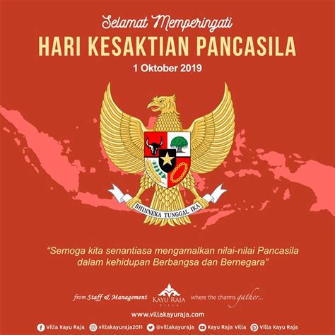 Pancasila Day Celebration Pancasila Day With Pancasila Symbols