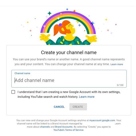 How To Create A Youtube Brand Account