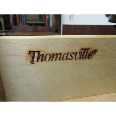 1990s Thomasville Flame Mahogany Sideboard Buffet Chairish