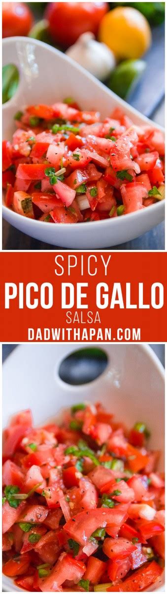 Spicy Pico De Gallo Dad With A Pan