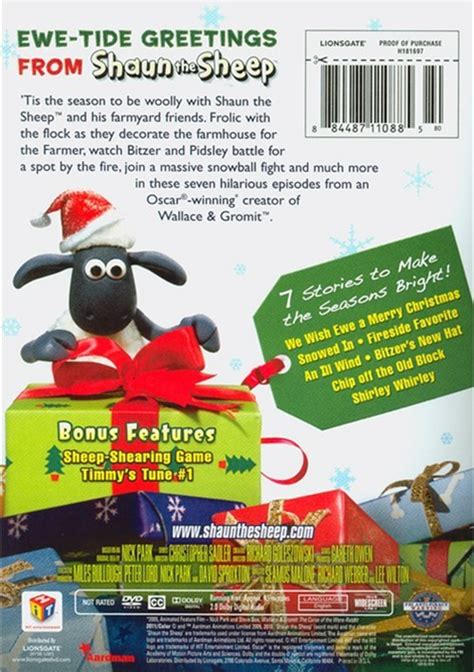 Shaun The Sheep We Wish Ewe A Merry Christmas Dvd Dvd Empire