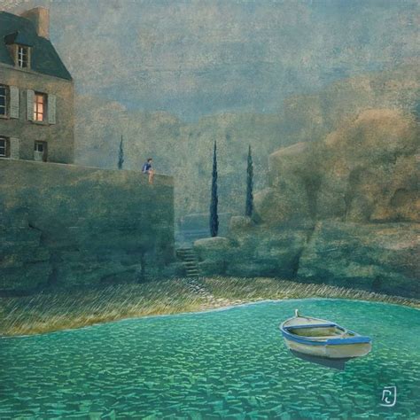 Philippe Charles Jacquet Avant La Nuit France Art Fine Art Landscape Paintings
