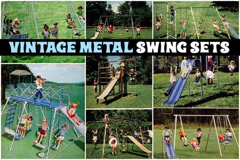 Check Out These 36 Vintage Metal Swing Sets That Offered