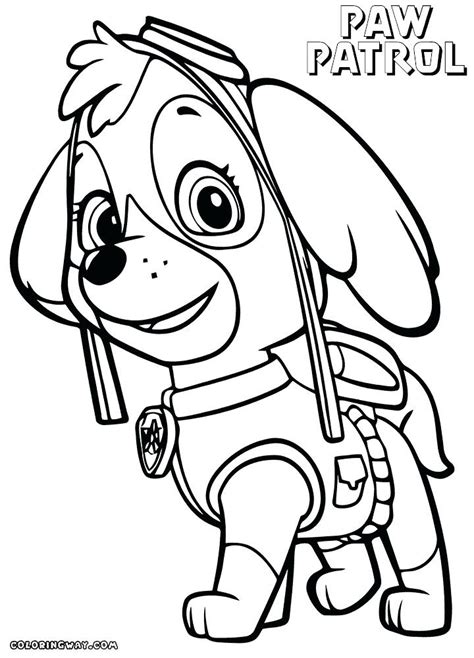 Paw patrol coloring page wecoloringpage 02. Paw Patrol Easter Coloring Pages at GetDrawings | Free ...