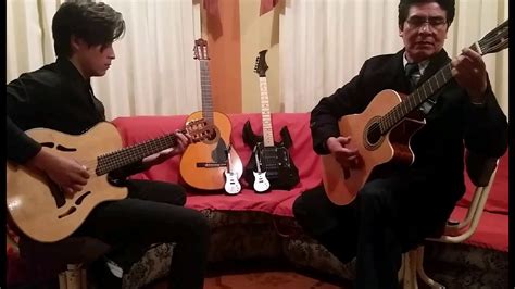 Padre E Hijo Tocando Sanjuanitos Ecuador Youtube
