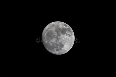 Dark Black Sky And Full Moon Stock Photo Image Of Black Light 139921334