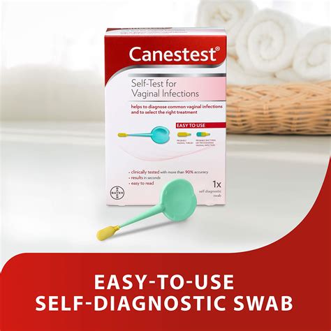 Canestest Self Test For Vaginal Infections Helps Diagnose Common Vaginal Infections Including
