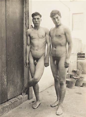 Two Standing Male Nudes By Baron Wilhelm Von Gloeden On Artnet