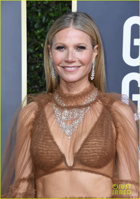 Gwyneth Paltrow Goes Sheer For Her Golden Globes 2020 Look Photo 4410400 2020 Golden Globes
