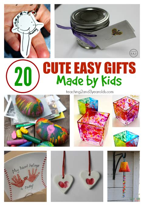 26 awesome anniversary gifts for your parents. 20 Easy Kid Made Christmas Gifts | Kid made christmas ...