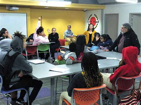 Art Mentoring Program Coordinators At Northeast Middle School Reflect