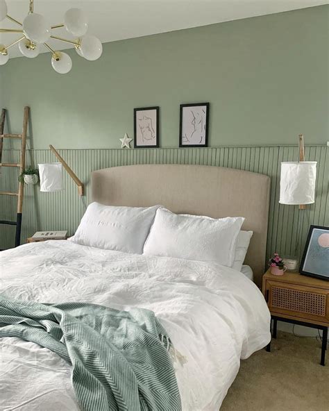 Light Green Bedroom Colour Scheme Sage Green Bedroom Green And White